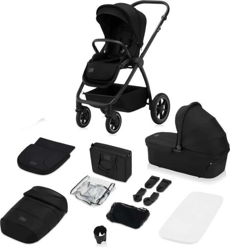 Meril 2-in-1 Duovogn, Black Onyx -  Duovogner - Polyester