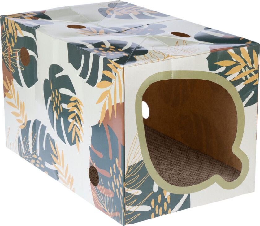 Nature leketunnel for katter - B 30 x H 30 x L 40 cm