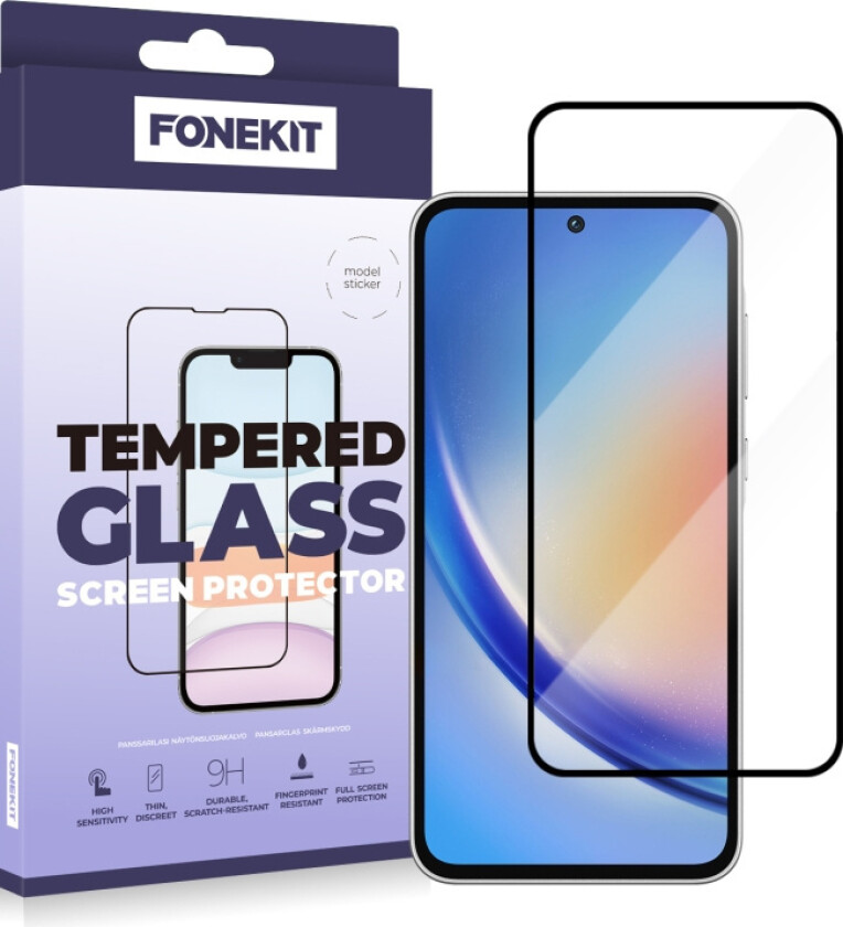 Heldeksel, Samsung Galaxy A55, svart