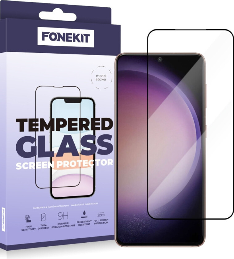 Heldeksel, Samsung Galaxy S23+, svart