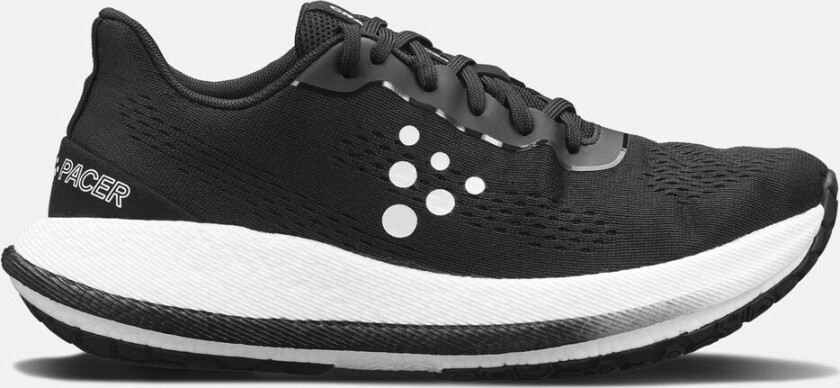 PACER M, BLACK/WHITE, 44, Nøytrale løpesko