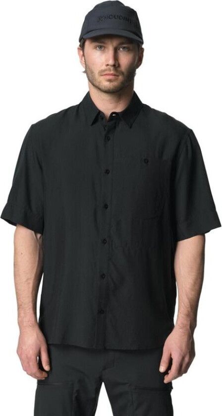 M's Tree Shortsleeve Shirt True Black Light