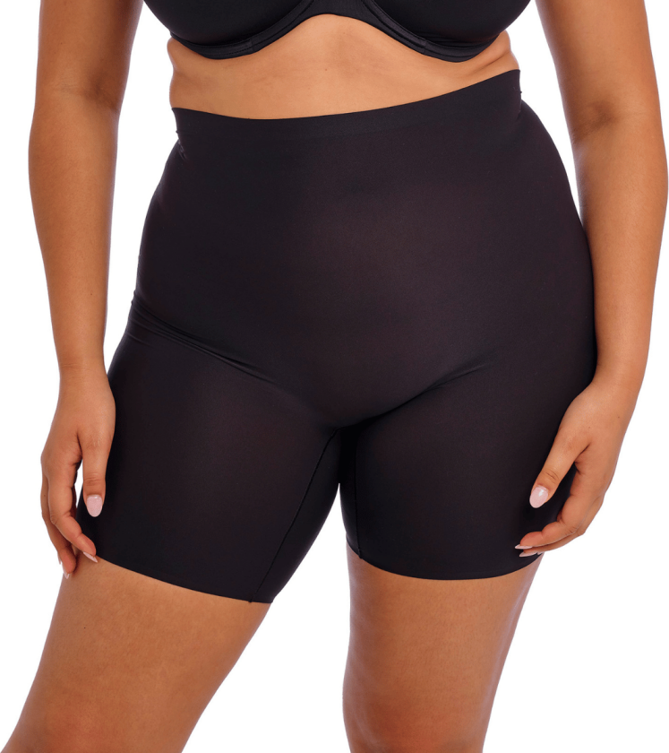Invisible Curve Comfort Plus-size shorts, svart, Størrelse: 2XL/3XL, Kvinner