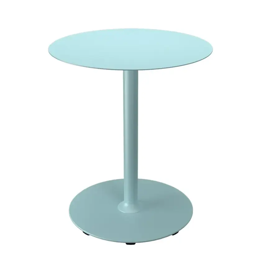 PICO Sofabord Ø64 cm rund base Ice blue