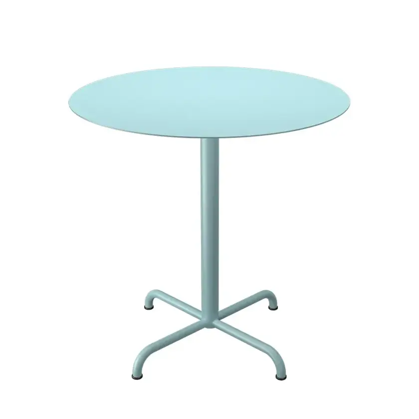 PICO Sofabord Ø74 cm, 4 bens sokkel Ice Blue