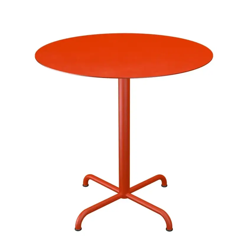 PICO Sofabord Ø74 cm, 4 bens sokkel Cayenne