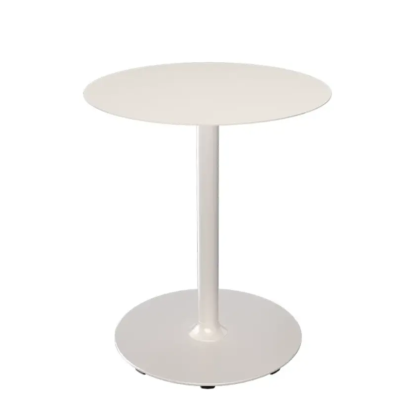 PICO Sofabord Ø64 cm rund base Muted white