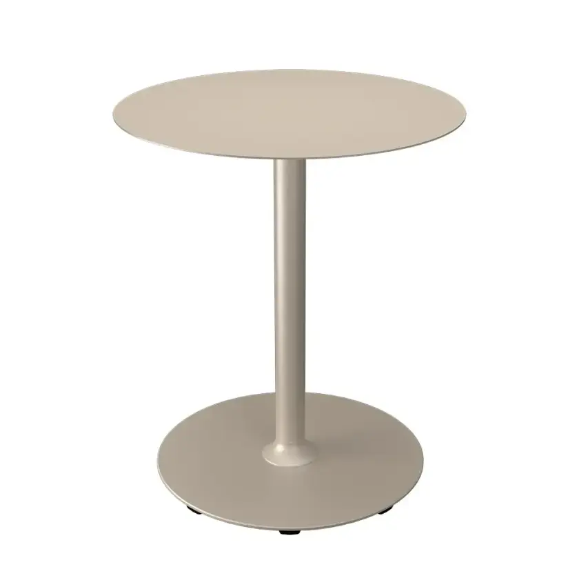 PICO Sofabord Ø64 cm rund base beige