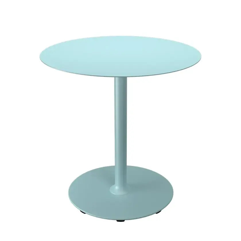 PICO Sofabord Ø74 cm, rund sokkel Ice Blue
