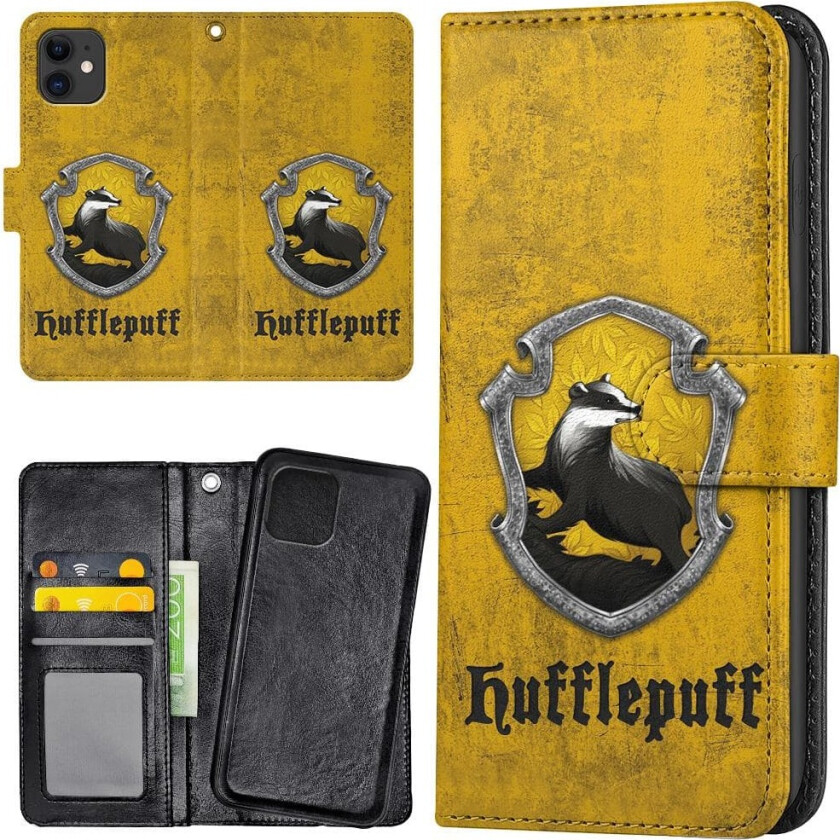 iPhone 12 Mini - Lommebok Deksel Harry Potter Hufflepuff