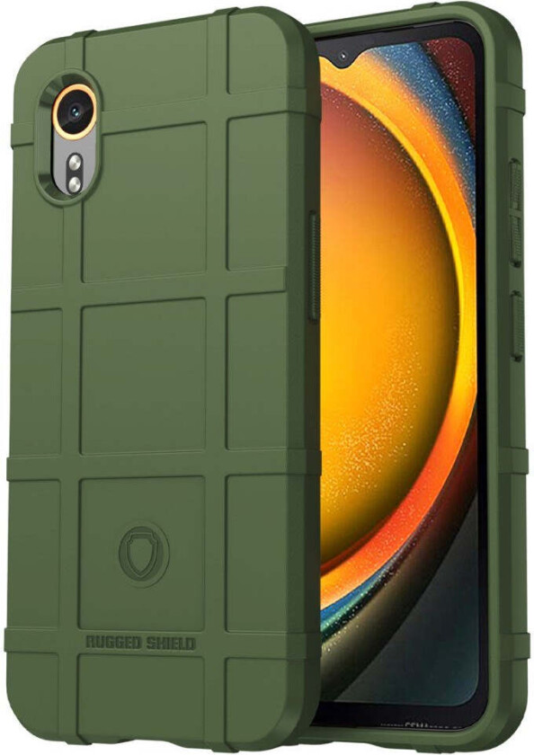 Samsung Galaxy Xcover 7 Rugged Shield Håndverker Deksel - Grønn