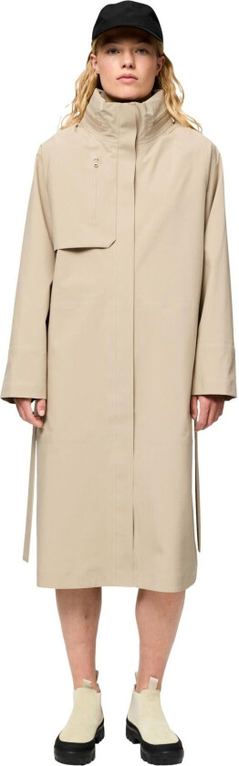 Vik Coat Jakke Beige Beige female XXS