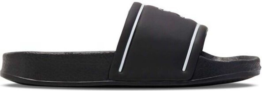 Hummel Pool Slide JR slippers til barn, Black/White