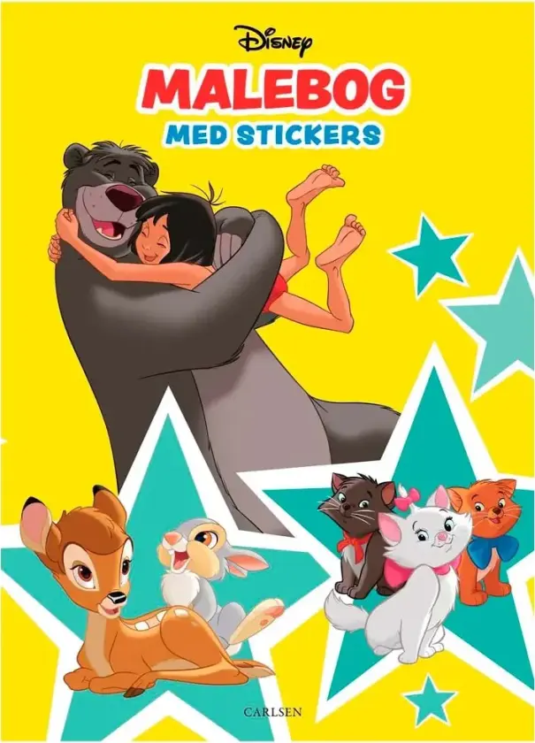 Colouring Book with stickers - Disney Classics