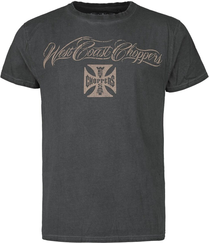 T-skjorte - Eagle crest - S til 4XL - Herrer - koksgrå