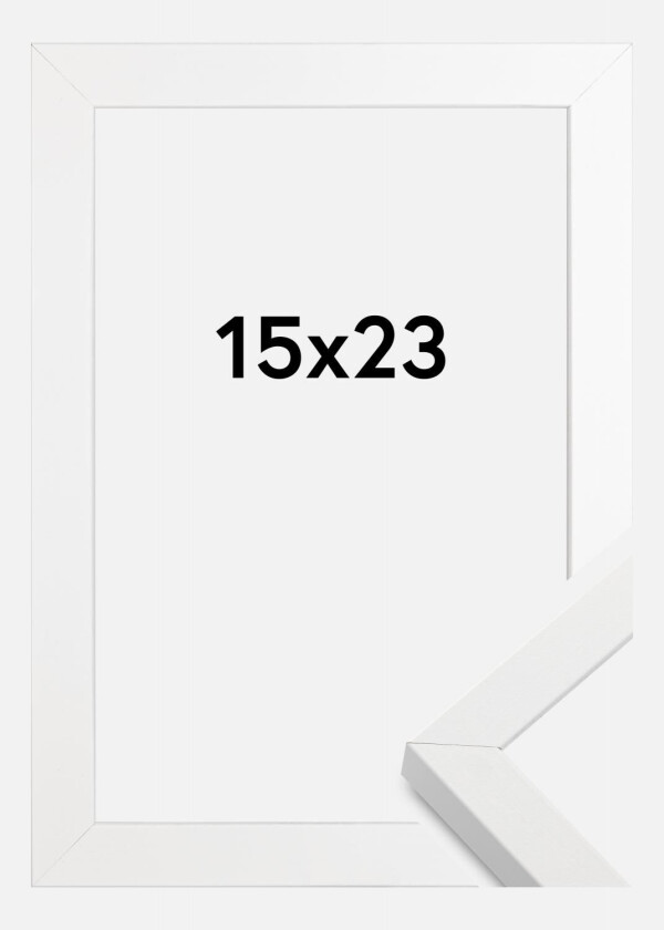 Ramme Amanda Box Hvit 15x23 Cm