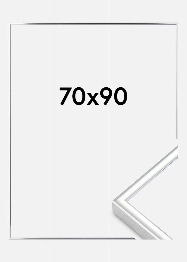 Ramme  Premium Classic Sølv 70x90 Cm
