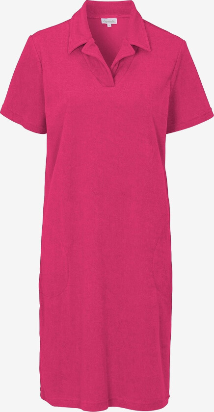 Frottékjole Stretchterry Dress - Rosa