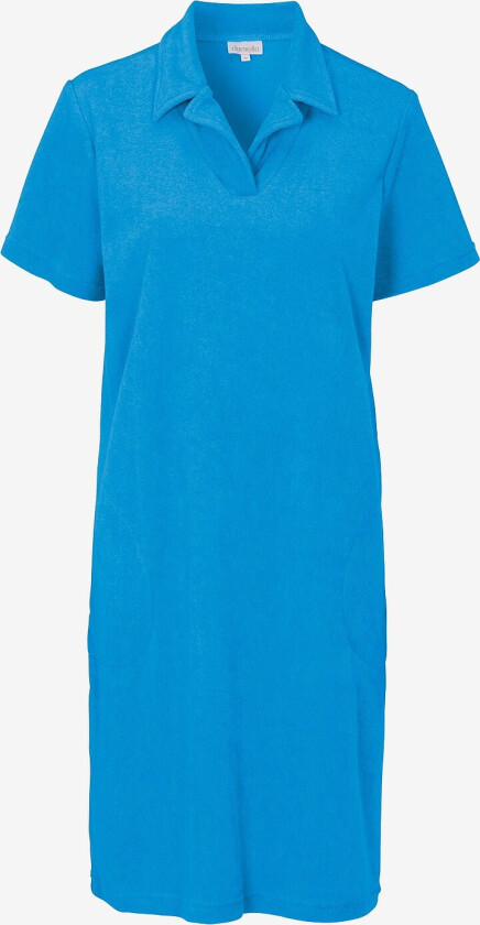 Frottékjole Stretchterry Dress - Blå