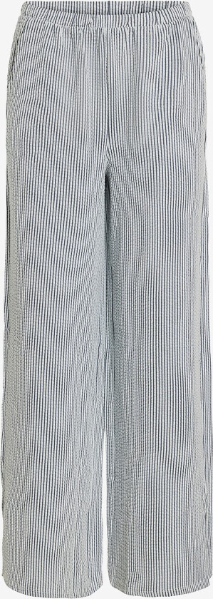 Bukser viStriplo HW Wide Pants - Svart