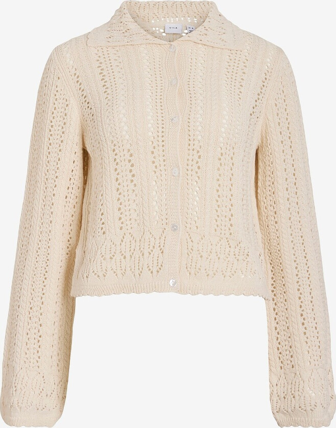 Kardigan viHanne L/S Knit - Grå