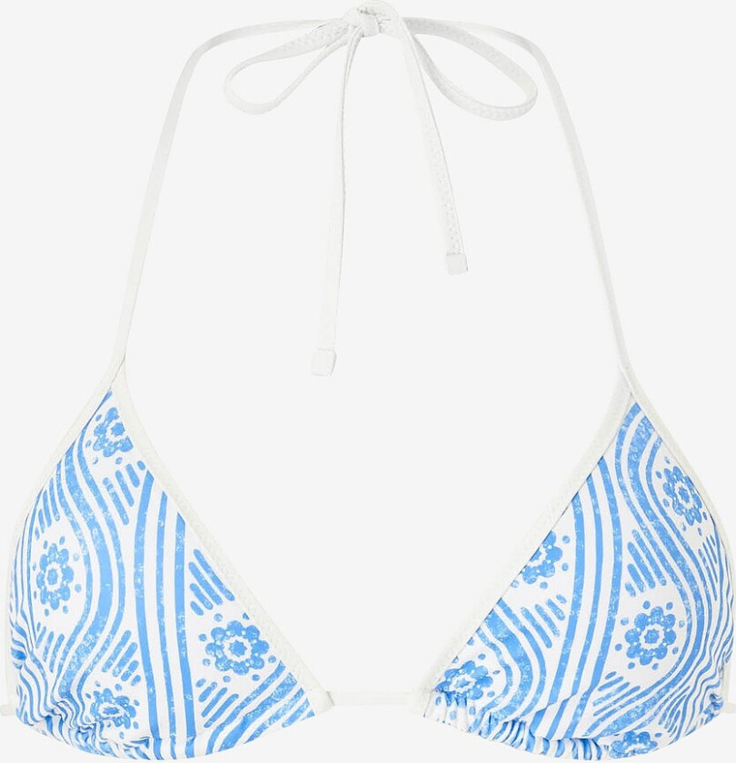 Bikini-BH Triangle RP Print - Blå