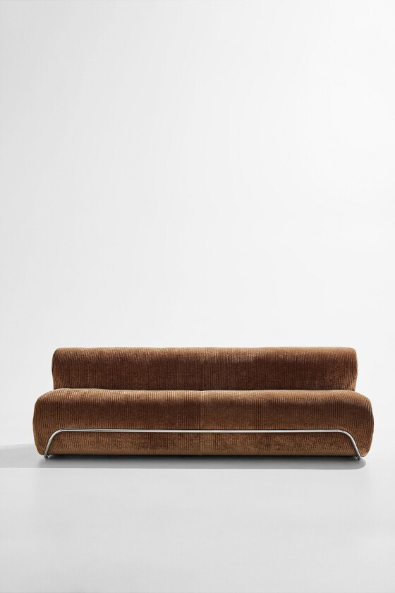 Archie 3-sits soffa - Brun