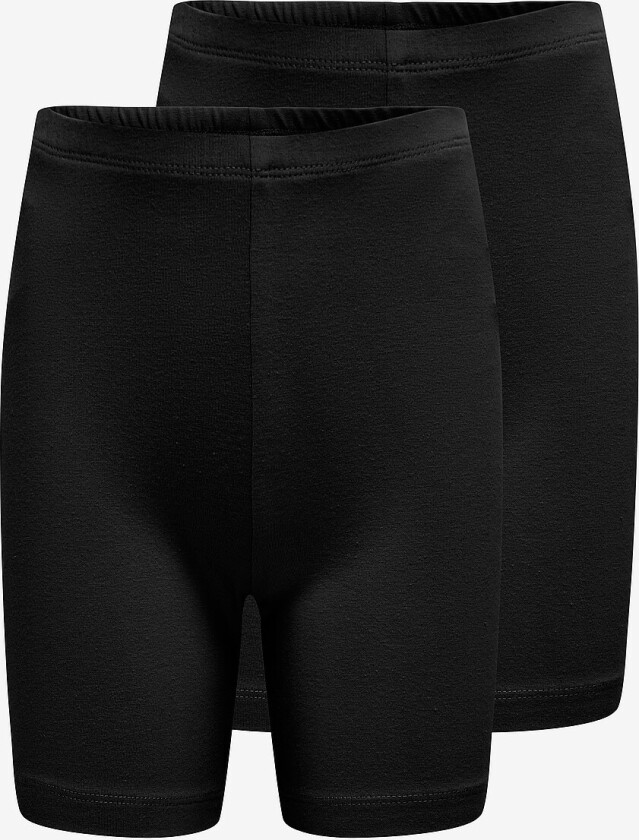Sykkelshortser kogLove Life Bike Shorts Jrs 2-pakning - Svart