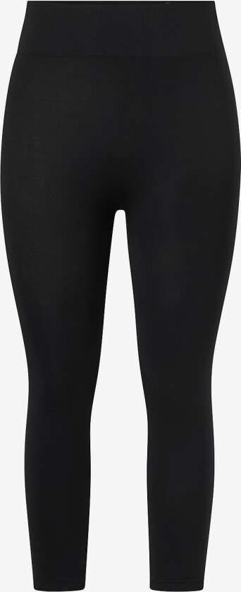 Leggings Seamless 3/4 Leggings - Svart