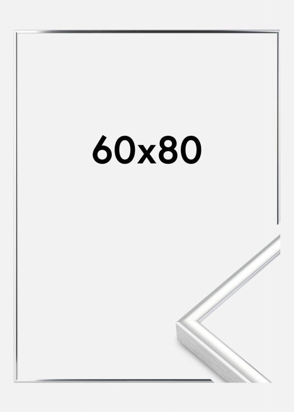 Ramme  Premium Classic Sølv 60x80 Cm