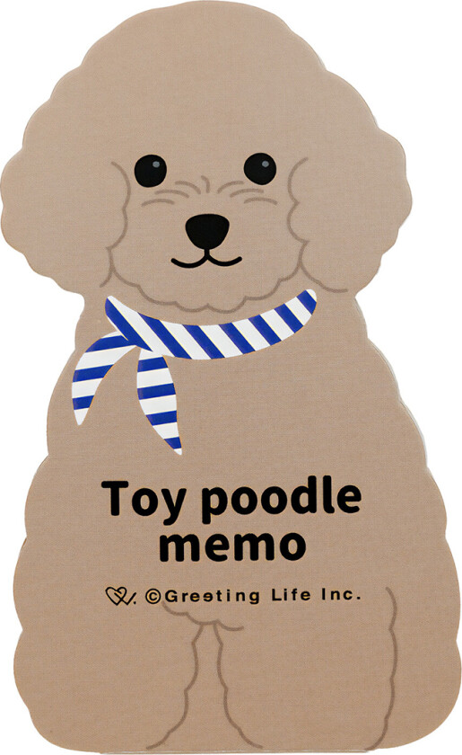 Toy Poodle Memo Notisblokk