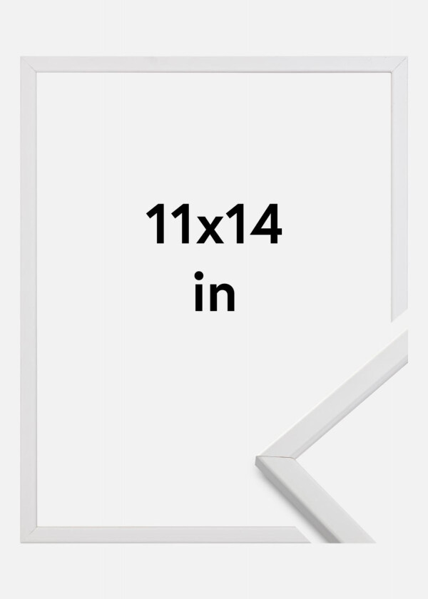 Ramme Galant Hvit 11x14 Inches (27,94x35,56 Cm)