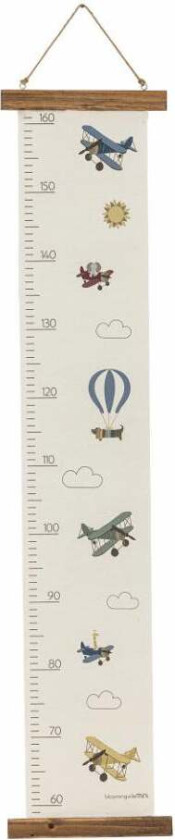 MINI Plane Målestokk, Blå - På Veggen