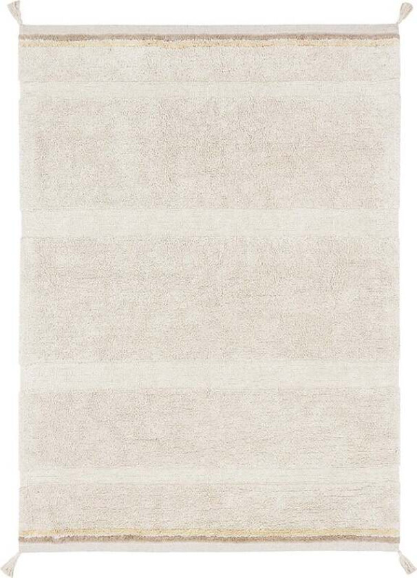 Bilde av Lorena Canals Vaskbart Gulvteppe 90x130 Bloom, Natural - Gulvtepper - Bomull