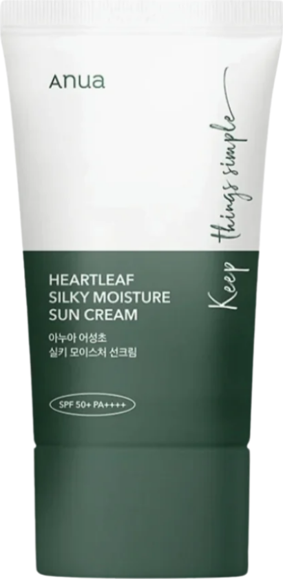 Heartleaf Silky Moisture Sunscreen SPF50+ PA++++