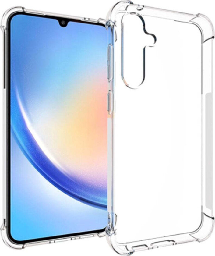 Samsung Galaxy S23 FE Fleksibelt Plast Deksel - Gjennomsiktig