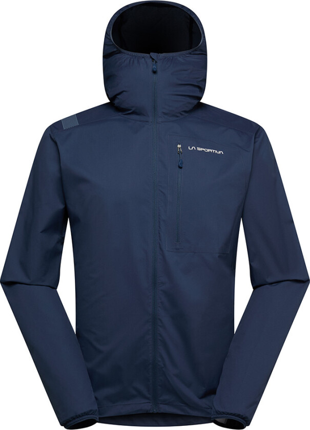 La Sportiva Men's Wall Breeze Stretch Jacket Night Sky/chalk
