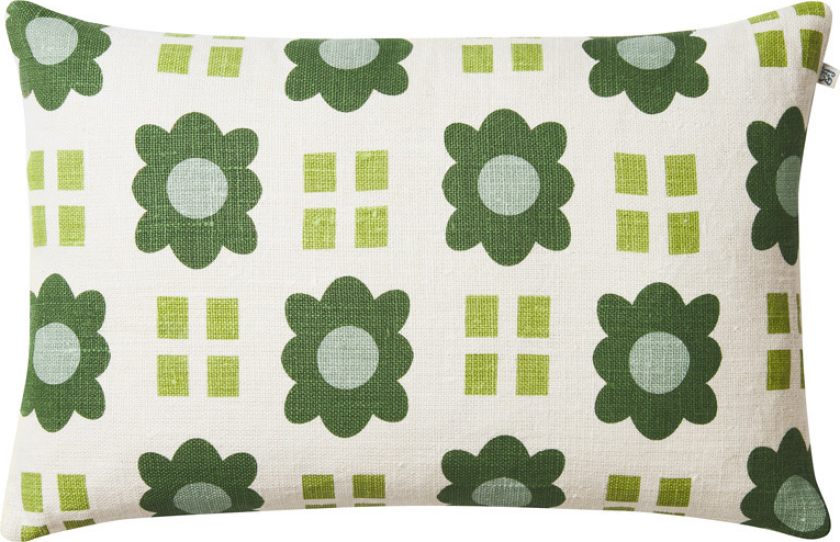Bilde av Lalit putetrekk 40x60 cm Aqua-lime-cactus green