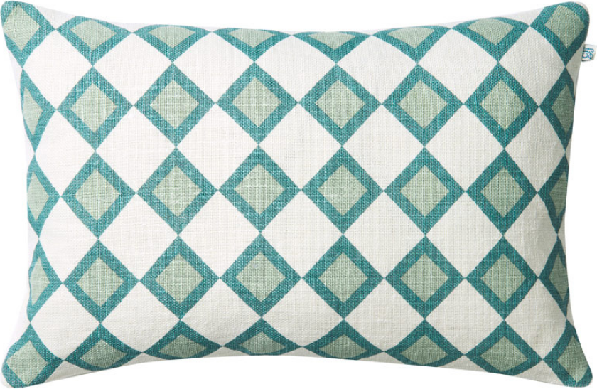 Jodhpur putetrekk 40x60 cm Heaven blue-aqua