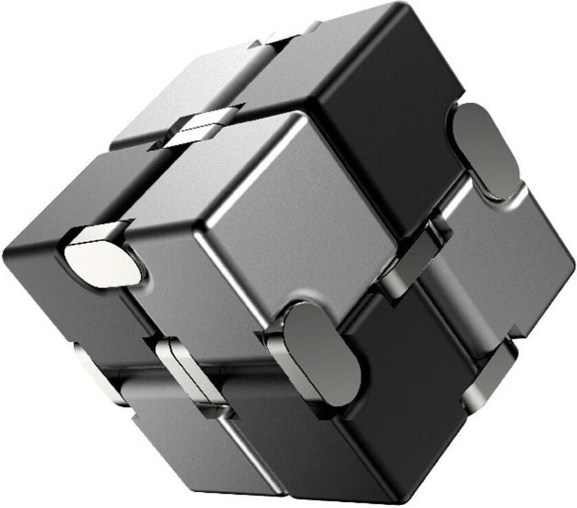 Bilde av Fidget Spinner Relaxation Infinite Cube Metal Flip-Cube Svart-V