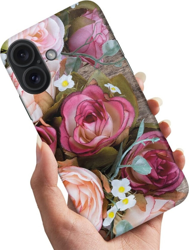 iPhone 16 - Deksel/Mobildeksel Blomster