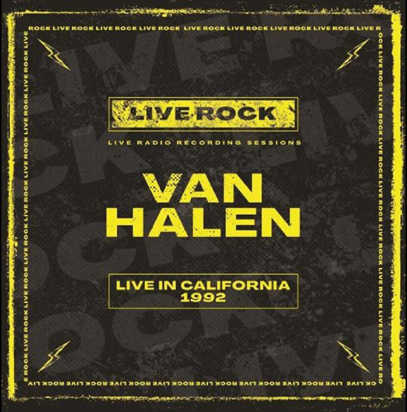 Van Halen Live in California, 1992 LP/Vinyl