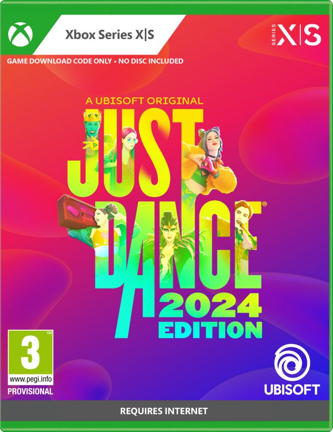 Xbox Series X Just Dance 2024 Edition - Code in Box