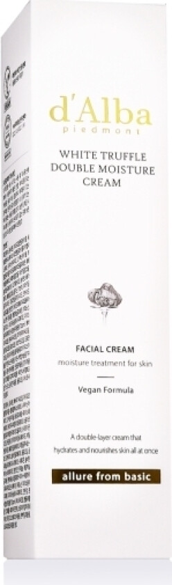 D'alba White Truffle Double Moisture Cream 60 Ml