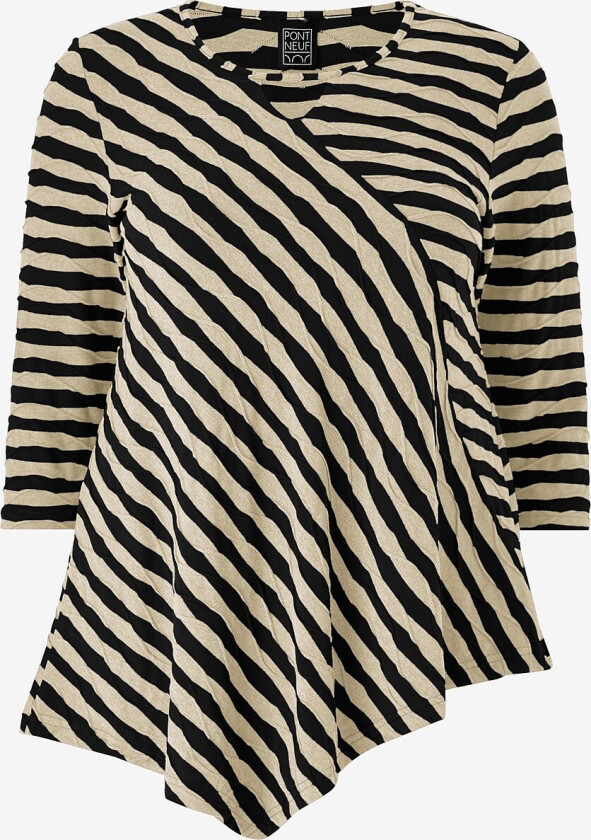 Topp pnMagrethe Blouse - Svart
