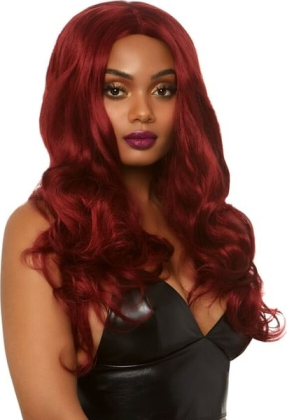 Burgund Bølgete Parique