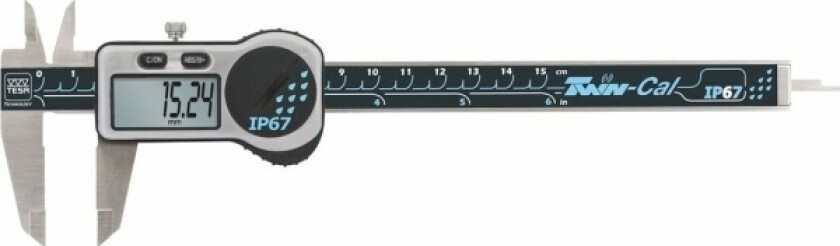 Tesa Caliper 150 Sifr. 6 Ip67 3V/Sq Twin-Cal /Cert.