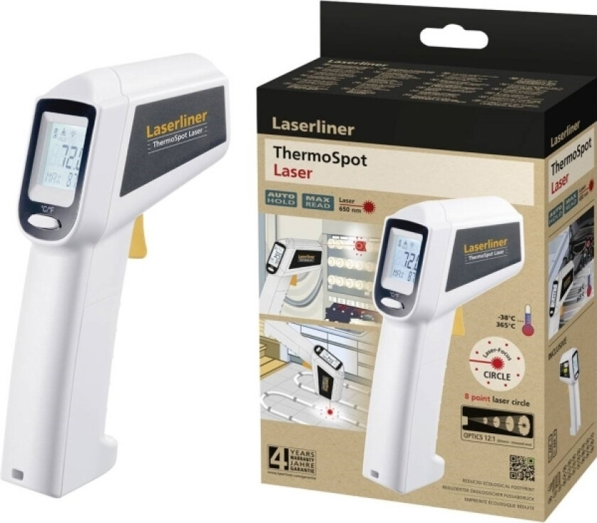 Thermospot Laser Infrarødt Termometer