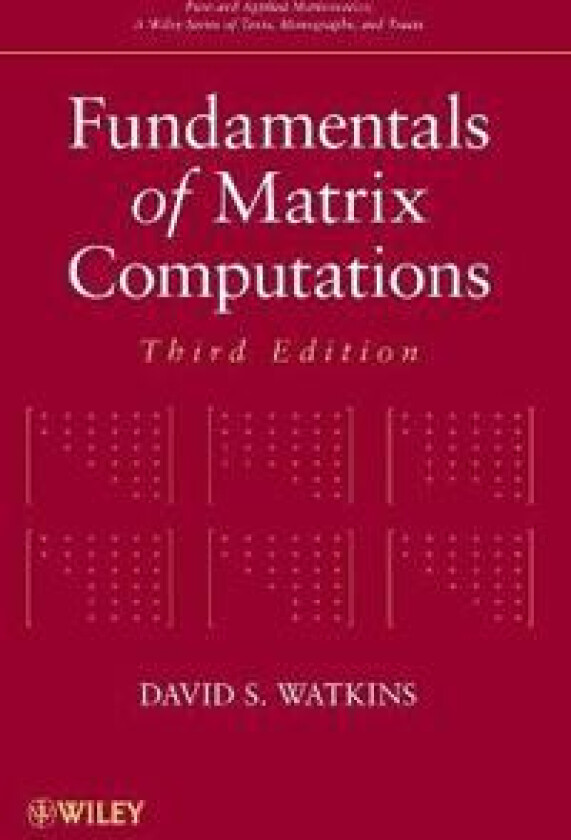 Fundamentals of Matrix Computations