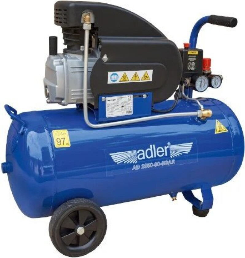 Adler 50L Compressor Ad 2050-50-8Bar 230V